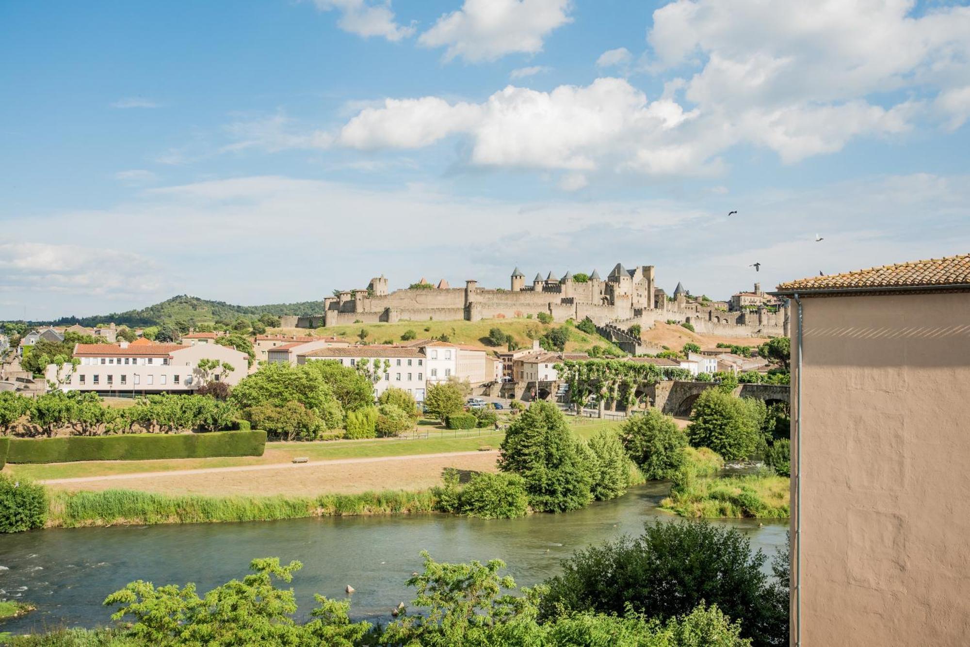 Le Clos Margaux - Vue Cite Medievale - 3 Chambres การ์กาซอน ภายนอก รูปภาพ